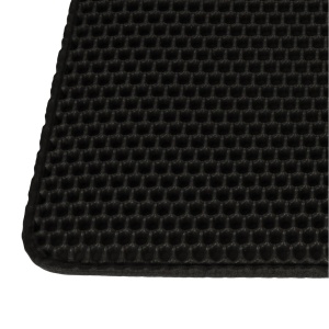 Covoras impermeabil pentru litiera pisici, dimensiune 40 x 60 cm, dublu strat, culoare Neagra - Img 7