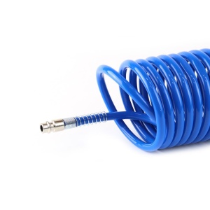 Furtun spiralat pentru aer comprimat din PE, 5 x 8mm, lungime 10m, PT-04 - Img 3