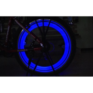 Lumina LED Ambientala pentru bicicleta - ALBASTRU - Img 4