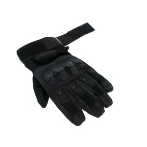 Manusi Tactice cu elemente de protectie, marime XL, cu destinatie Moto, ATV, SSV, QUAD, culoare Neagra - Img 5