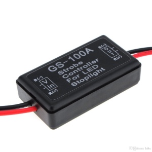 Modul Strobo Flash pentru lampa Stop Frana, alimentare 12V - 24V, auto, moto, camion - Img 6