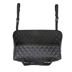 Organizator scaun auto de tip sacosa, 27 x 39cm, culoare neagra - Img 3