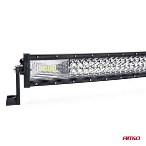 Proiector LED BAR model "CURBAT" pentru Off-Road, ATV, SSV, putere 324 W, culoare 6500K, tensiune 9-36V, dimensiuni 520 x 80 x 84 mm - Img 2