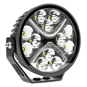 Proiector LED "PRO SERIES" cu doua functii pentru Off-Road, ATV, SSV, putere 54W, 7200lm, culoare 6000K, tensiune 10-30V, dimensiuni 140 x 140 x 61 mm - Img 1