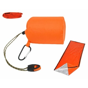 Sac de dormit termic model MINI pentru turism, alpinism, salvare, dimensiune 213 x 91 cm - Img 1