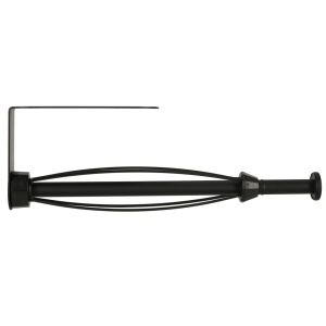 Suport rola prosop de bucatarie, culoare neagra - Img 4
