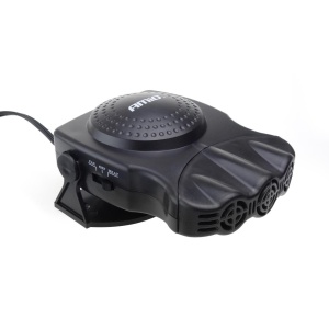 Aeroterma Auto 2in1, Ventilate, Incalzire Rapida si Dezghetare Geamuri, 12V, Putere 150W, cu mufa de bricheta - Img 2