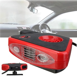 Aeroterma Auto 3in1, pentru ventilatie, incalzire sau dezaburire geam auto, 12V, 150W, cu lanterna - Img 2