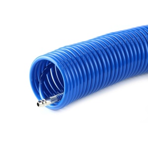Furtun spiralat pentru aer comprimat din PE, 5 x 8mm, lungime 10m, PT-04 - Img 4