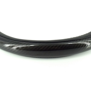 Husa volan negru + carbon lacuit SWC-18-M (37-39cm) - Img 2