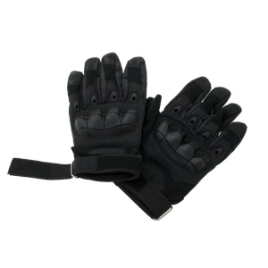 Manusi Tactice cu elemente de protectie, marime XL, cu destinatie Moto, ATV, SSV, QUAD, culoare Neagra - Img 6
