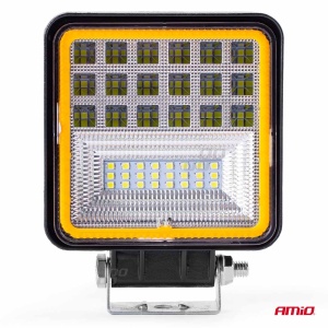 Proiector LED pentru Off-Road, ATV, SSV, cu functie de semnalizare, culoare 6500K, 3360 lm, tensiune 9 - 36V, dimensiuni 110 x 110 mm - Img 5