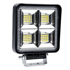 Proiector LED pentru Off-Road, ATV, SSV, putere 192W, culoare 6500K, tensiune 9-36V, dimensiuni 110 x 110 x 35 mm - Img 1