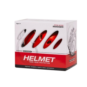 Set Protectie pentru copii, 7 piese, model SKATEBOARD, culoarea Rosie - Img 5