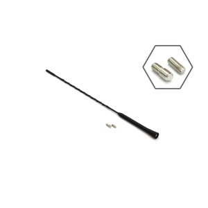 Antena radio auto universala 41cm 5/6mm ANTM02 - Img 2