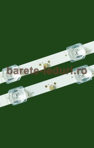 Barete leduri Hisense 43A7100F, 43AE7000F - 2 barete x 11 leduri - Img 3