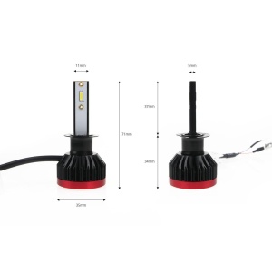 Becuri auto LED BF Series AMiO compatibil H1, destinat competitiilor auto sau off-road - Img 2