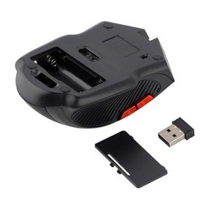 Mouse Optic Gaming Wireless, 1600 DPI, culoare Silver - Img 3