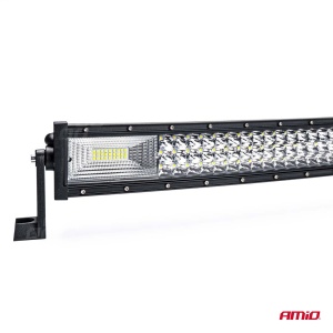 Proiector LED BAR model "CURBAT" pentru Off-Road, ATV, SSV, putere 594 W, culoare 6500K, tensiune 9-36V, dimensiuni 1000 x 80 x 84 mm - Img 2