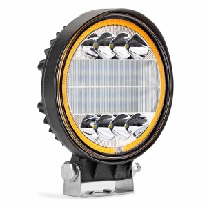 Proiector LED pentru Off-Road, ATV, SSV, cu functie de semnalizare, culoare 6500K, 3360 lm, tensiune 9 - 36V, diametru Ø110 mm - Img 1