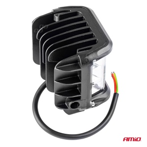 Proiector LED pentru Off-Road, ATV, SSV, culoare 6500K, cu doua functii, tensiune 9 - 36V, dimensiune, 110 x 75 mm - Img 6
