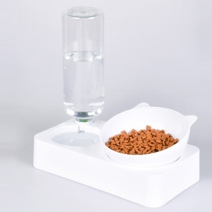 Vas pentru alimente cu distribuitor apa pentru pisici, 2in1 AG684A - Img 5