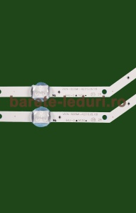 Barete led Samsung 32 inch - 2 barete x 7 leduri V7DN-320SM1-R1 - V8DN-320SM1-R1 - BN96-43703A -LM41-00419A - conector 3 pini - Img 3