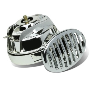 Claxon auto cromat 12V 2 buc CHR-01 - Img 3