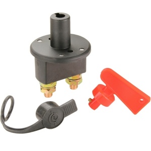 Intrerupator "Contact General" dimensiune MICA pentru Autoutilitara, 12V - 24V, cu cheie din plastic - Img 5