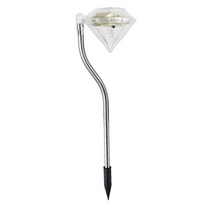 Lampa Solara estetica exterioara de gradina RGB LED tip "lampadar" - Img 5