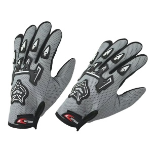 Manusi cu elemente de protectie, cu destinatie Moto, ATV, SSV, QUAD, culoare Gri - Img 1