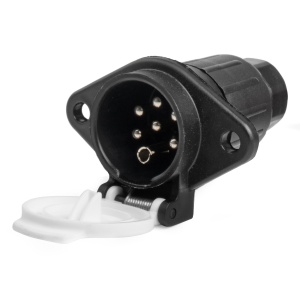 Priza remorca cu 7 PIN, Tip S, tensiune 24V, destinatie TIR, Camion - Img 1