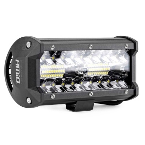 Proiector LED pentru Off-Road, ATV, SSV, cu doua fluxuri de lumina, culoare 6500K, 120W, tensiune 9 - 36V, dimensiuni 170 x 74 x 63 mm - Img 1