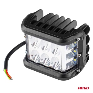 Proiector LED pentru Off-Road, ATV, SSV, culoare 6500K, cu doua functii, tensiune 9 - 36V, dimensiune, 110 x 75 mm - Img 7