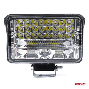 Proiector LED pentru Off-Road, ATV, SSV, putere 150W, culoare 6500K, tensiune 9-36V, dimensiuni 170 x 110 x 60 mm - Img 3