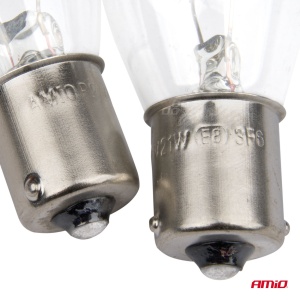 Set 2 becuri cu halogen, soclu P21W, BA15s, alimentare 12V - Img 3