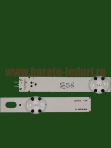 Set barete led LG  43" - 3 barete x 7 leduri - 860 mm