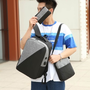 Set calatorie 3in1, Rucsac, Geanta, Plic, AVX-BQ51D - Img 8