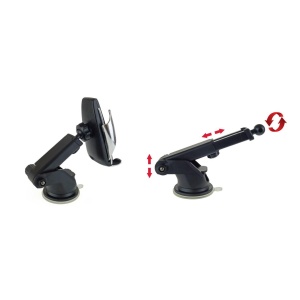 Suport auto inteligent pentru telefon cu incarcare wireless PHW-01 - Img 4