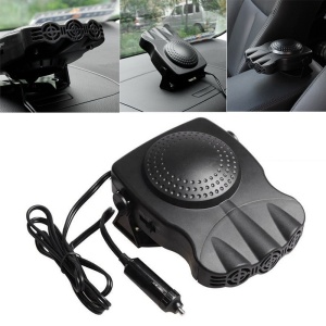 Aeroterma Auto 2in1, Ventilate, Incalzire Rapida si Dezghetare Geamuri, 12V, Putere 150W, cu mufa de bricheta - Img 5