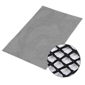 Covoras antiaderent din teflon pentru gatitul pe gratar, reutilizabil, lavabil, 40 x 33 cm - Img 2