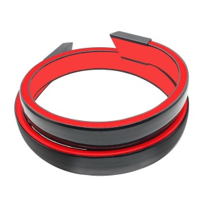 Eleron auto cu lampa stop frana suplimentara pentru autoturisme, 12V, 120cm, Negru - Img 2