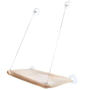 Hamac Elegant pentru pisica cu montaj pe geam, 55 x 32 cm - Img 6