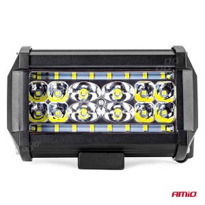 Proiector LED pentru Off-Road, ATV, SSV, culoare 6500K, 28 LED-uri, tensiune 9 - 36V, dimensiune 136 x 80 mm - Img 4
