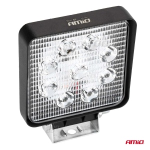 Proiector LED pentru Off-Road, ATV, SSV, culoare 6500K, LED FLOOD,, tensiune 9 - 36V, dimensiune, 110 x 110 mm - Img 5