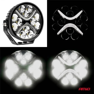Proiector LED "PRO SERIES" cu doua functii pentru Off-Road, ATV, SSV, putere 54W, 7200lm, culoare 6000K, tensiune 10-30V, dimensiuni 140 x 140 x 61 mm - Img 7