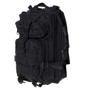 Rucsac Tactic Militar, culoare NEGRU, capacitate 25l - Img 3