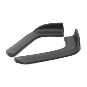 Set 2 buc. aripioare Racing, prelungire bara tuning din plastic culoare neagra - Img 6