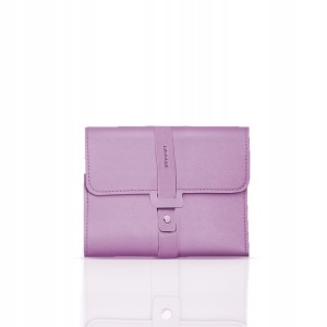 Set Manichiura si Pedichiura 16-in-1 cu plic din piele ecologica, model "MANI-CUT PINK", culoare Roz - Img 4