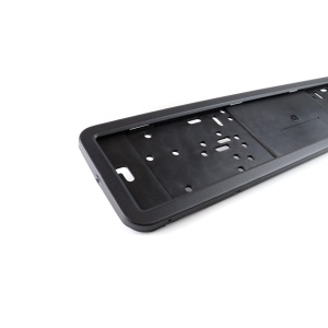 Suport numar inmatriculare din INOX negru mat, LPF 003 - Img 1